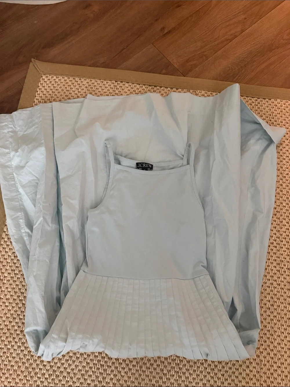 Jcrew Pintuck Mixy Dress